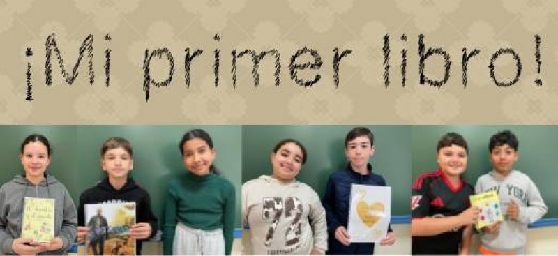 El alumnado de 6º se estrena como escritor con su primer libro