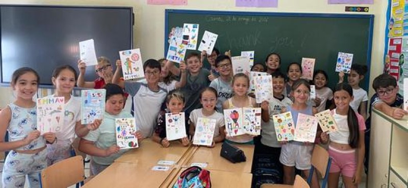 International penfriends: El inglés cobra vida en 4º de Primaria