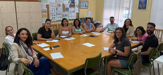 Reunión de inicio de curso entre la Dirección del Centro, el AMPA y las familias delegadas